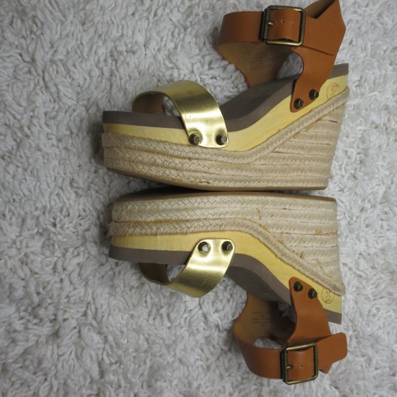 Flogg Lola Wedge sandals sz 7 - Picture 6 of 11